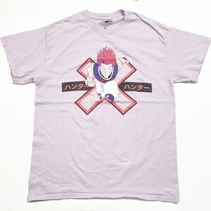 Hunter X Hunter Hiskoka Anime short sleeve graphic print t-shirt